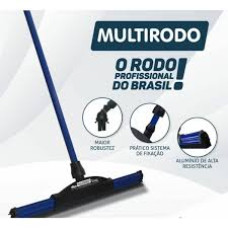 Rodo duplo alumínio - 65cm. - azul - Multirodo S/ CABO